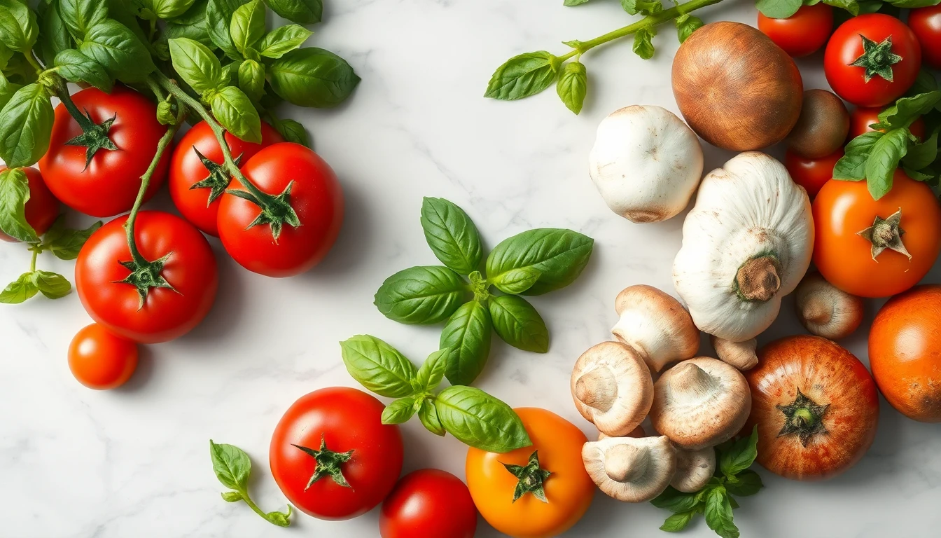 Ingredientes frescos